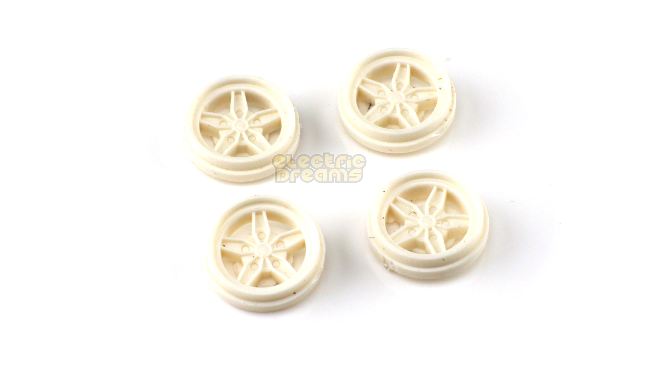 Team Slot T15007 - 15mm Pro Wheel Inserts - Lancia Stratos - Rears - pack of 4